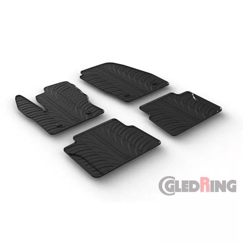 Gledring Ford Transit Connect Kombi Furgon (L1/L2) 2014-2022  Rubbermatten  Zwart main product image