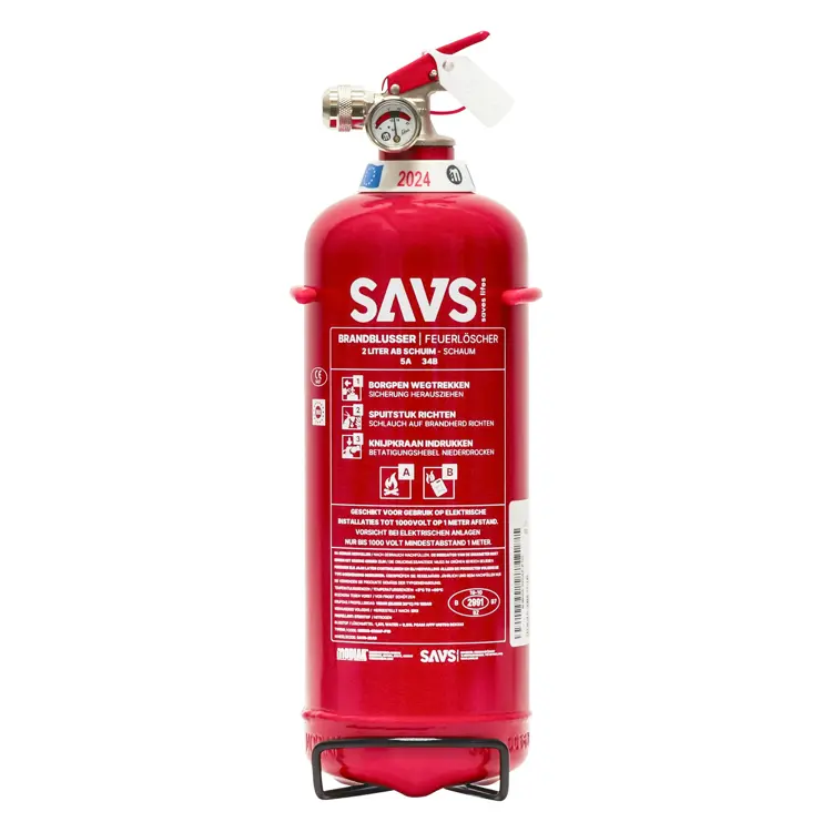 Brandblusser schuim 2 liter