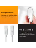 USB-C naar USB-C Kabel - 1 Meter