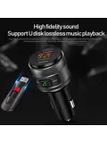 Bluetooth FM Transmitter voor Auto met USB Poorten
