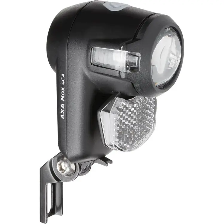 Axa Koplamp Nox City Auto Off Batterij 4 Lux Zwart
