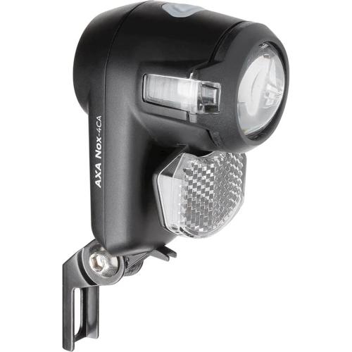 Axa Koplamp Nox City Auto Off Batterij 4 Lux Zwart