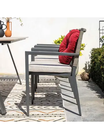 Burela taupe Tuinstoel Garden Impressions