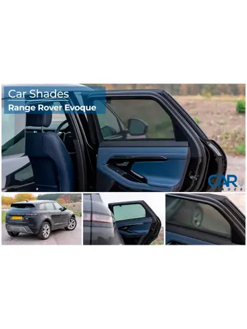 Range Rover Evoque 5 deurs 2019 - Zonneschermen achterportieren - Car Shades