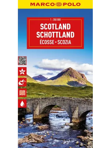 Wegenkaart Schotland