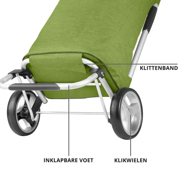 Foldable Boodschappenwagen 45 liter