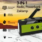 Noodradio - Zonnepaneel - Opwindbaar