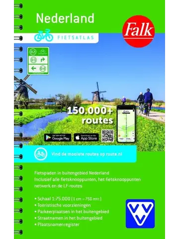 Falk VVV fietsatlas Nederland