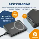Denver PQCW5010 Powerbank Magsafe - 5.000 mAh