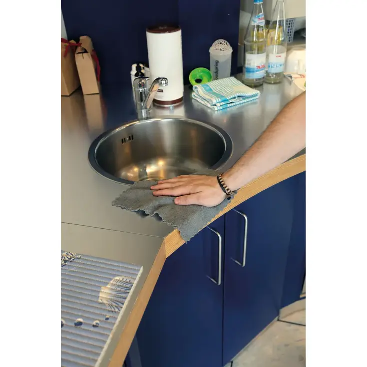 Dispenser met 25 microvezeldoekjes set
