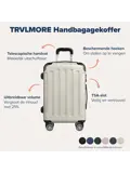 Handbagage Koffer – 45L – Champagne