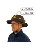 Vizorz SwitchCap fietshelm - Brown sunny classic
