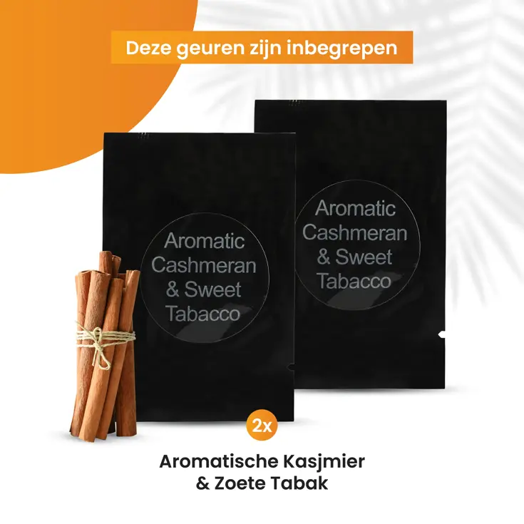 Autoparfum Navulling - Kasjmier & Zoete Tabak