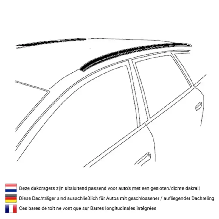 Nordrive dakdragers Peugeot 3008 2016-2023