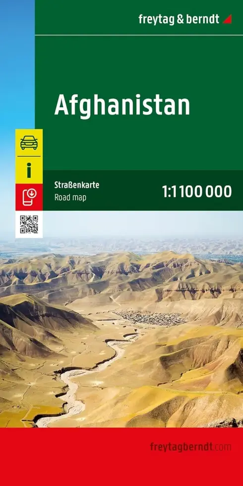 Wegenkaart Afghanistan