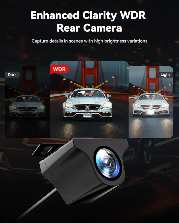 F7N Elite 4K Touch Wifi GPS 2CH 128gb dashcam