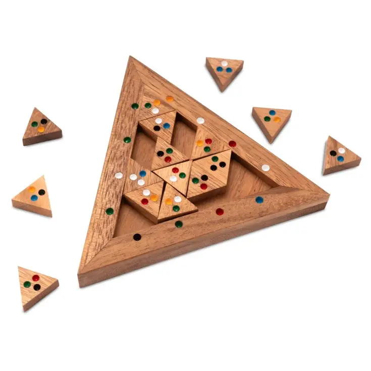 Tri-Match – Houten Puzzelspel (1p)