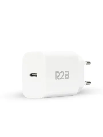 Krachtige 20W USB C Adapter - Wit