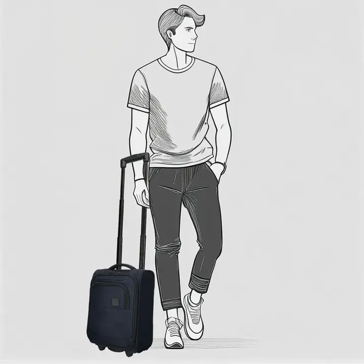 Oakville - Underseater koffer - 40cm - 20L