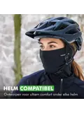 Balaclava Helmmuts Motor/Scooter Zwart
