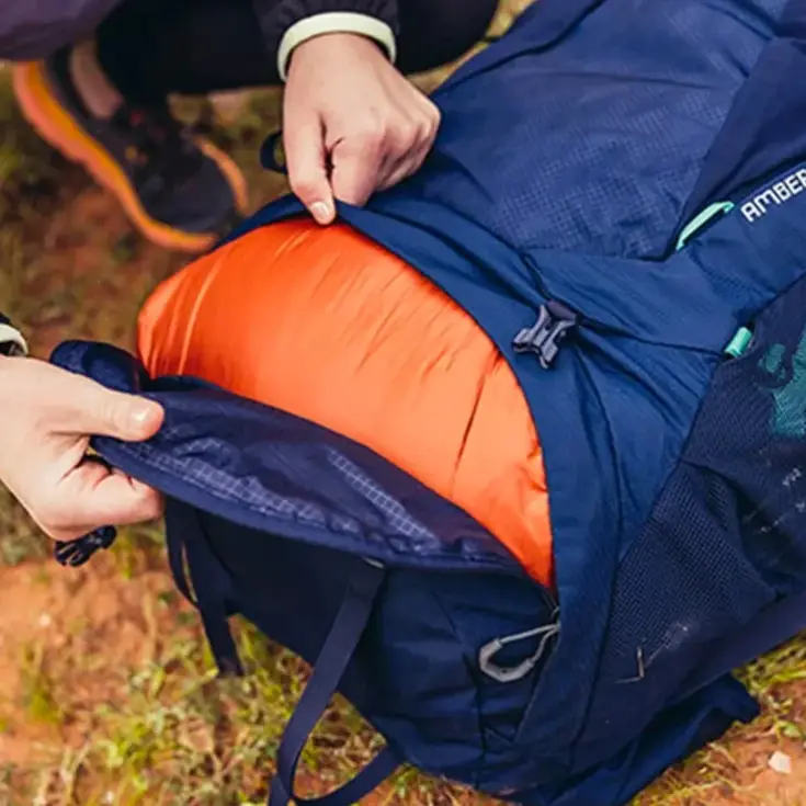 Trekkingrugzak Donkerblauw - Amber 54L