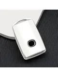 TPU Sleutelhoesje voor Mazda wit B4