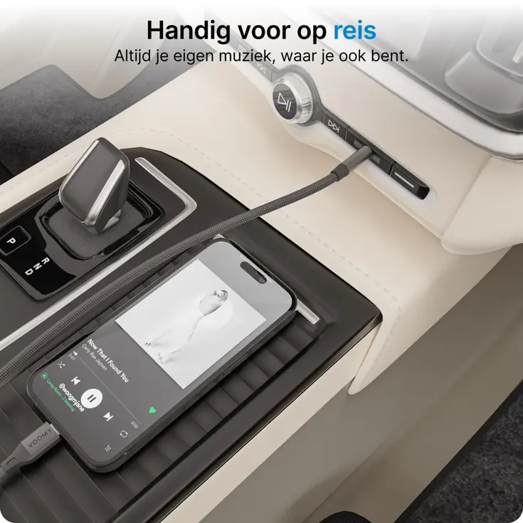 Connect C1 - USB-C naar Aux Kabel - 1 meter