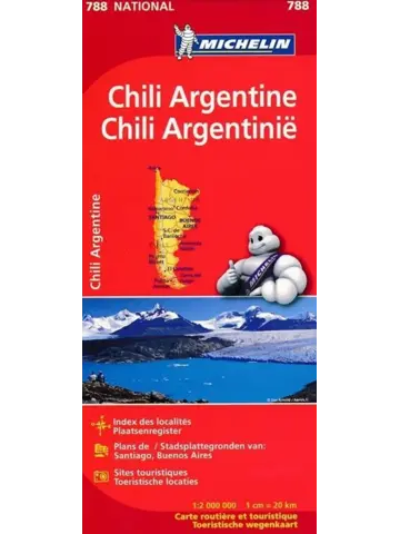 Kaart National 788 Chili - Argentinië