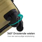 BlockTravel 4 delige kofferset ABS 29 39 74 en 95L