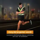 Hardloopvest oplaadbaar + Sportarmband