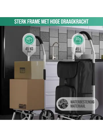 Boodschappentrolley 45L - Koelvak
