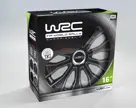 WRC Wieldoppen 16" - zwart/zilver 4 stuks