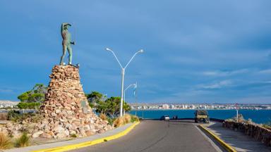 argentinie_chubut_puerto-madryn_weg_standbeeld_shutterstock-1183535221