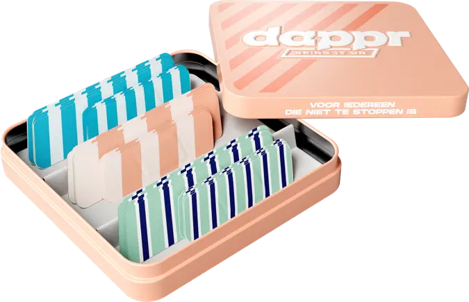 Dappr Sensitive Pleisters STRIPES 30ST