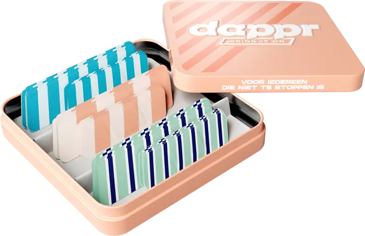 Dappr Sensitive Pleisters STRIPES 30ST