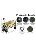 Packaway Opvouwbare Bolderkar 80KG