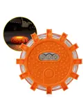 Oranje LED waarschuwingslamp 1 stuks