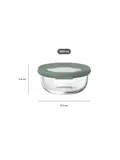 Mepal Cirqula Glazen vershouddoos rond 350 ml
