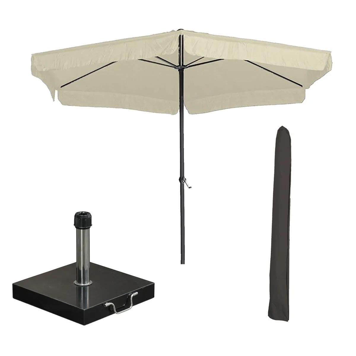 Garden Impressions Delta Ø300 cm Stokparasol   Bruin