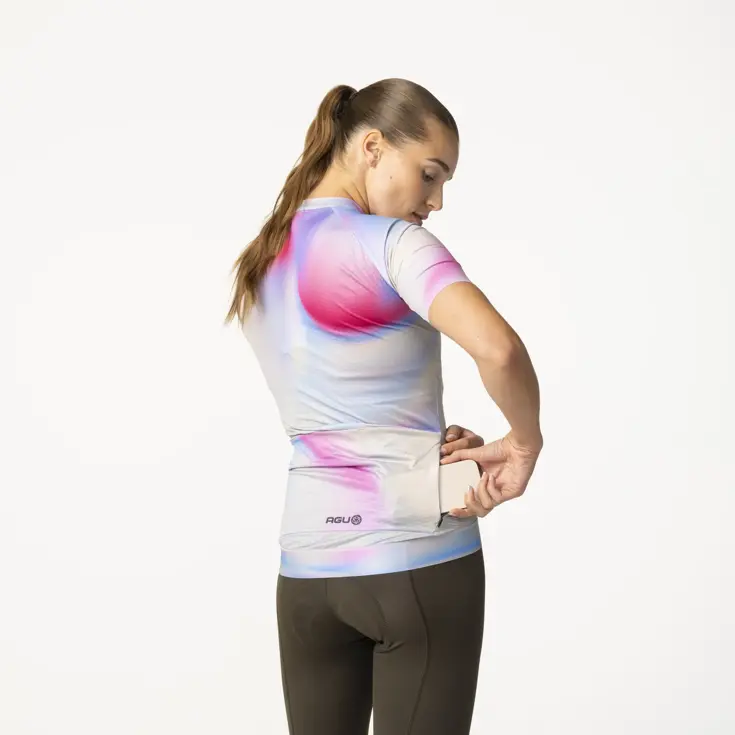 Gradient Swirl Fietsshirt Performance Dames