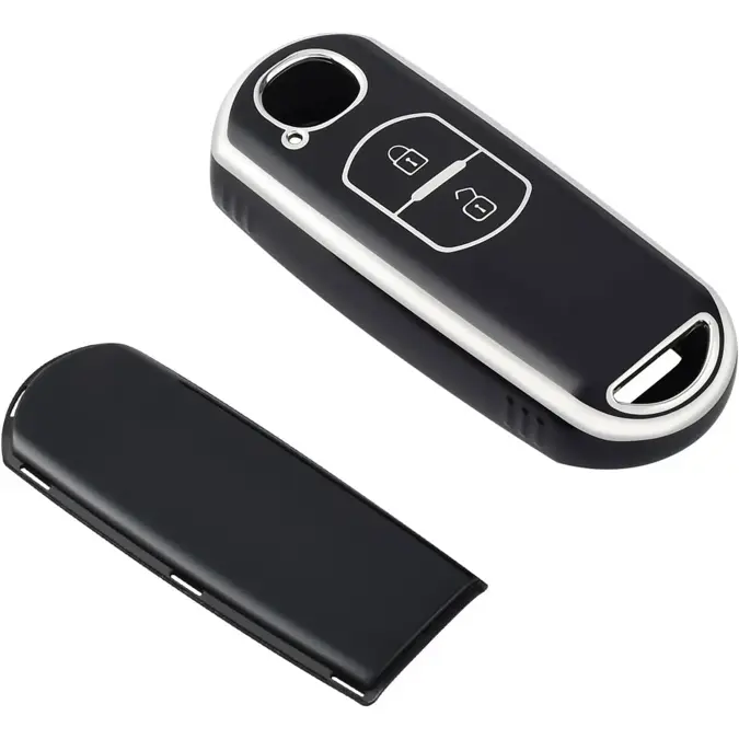 Dutch Shield Sleutelhoesje  Mazda zwart A2