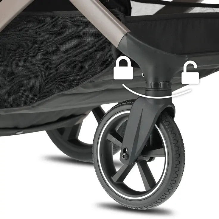 Evy V2 Duo Kinderwagen - Inclusief reiswieg
