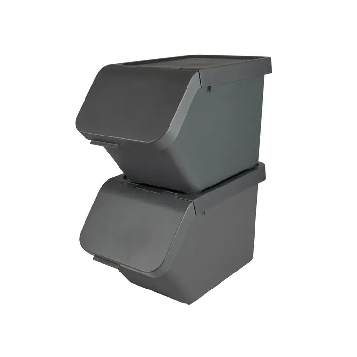 Sigma home - Prullenbak + deksel 30L - 2-dlg