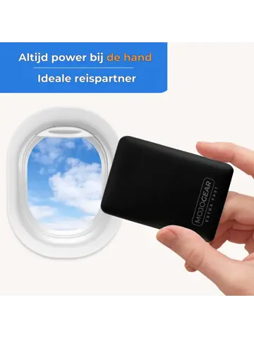 Mini Extra Fast Powerbank 10.000 mAh – 3 poorten