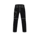 Loeffler afritsbroek heren Trekking