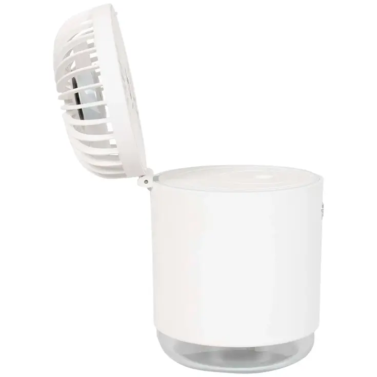 Ventilator met luchtbevochtiger