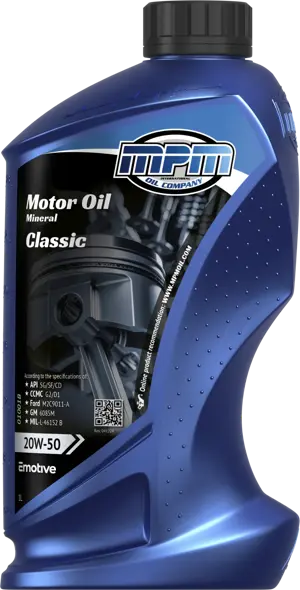 Motorolie 20w50 multi grade classic | 1 liter