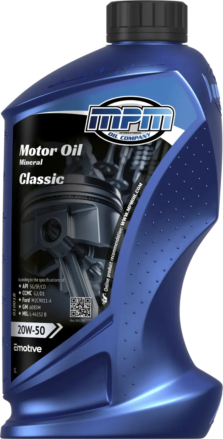 Motorolie 20w50 multi grade classic | 1 liter
