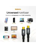USB C naar USB C 3.2 Kabel - 2 Meter