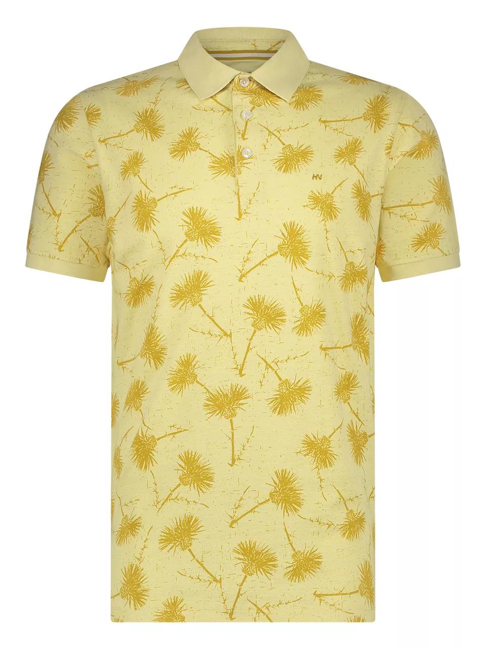 ANWB  Berka  Polo heren  Human Nature  Licht Geel   XXXL